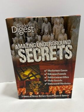 Planet Earth's Hidden Secrets Readers Digest DVDS